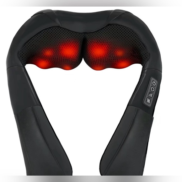 Other - Shiatsu Neck and Shoulder Massager with Heat - Black